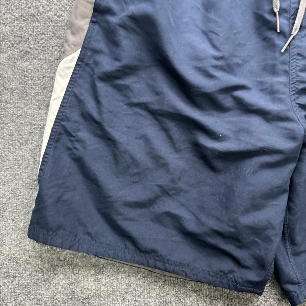 Nike Mens XXL Navy Blue Colorblock Swim Trunks Mesh Lined NESS8512‎ SU25788